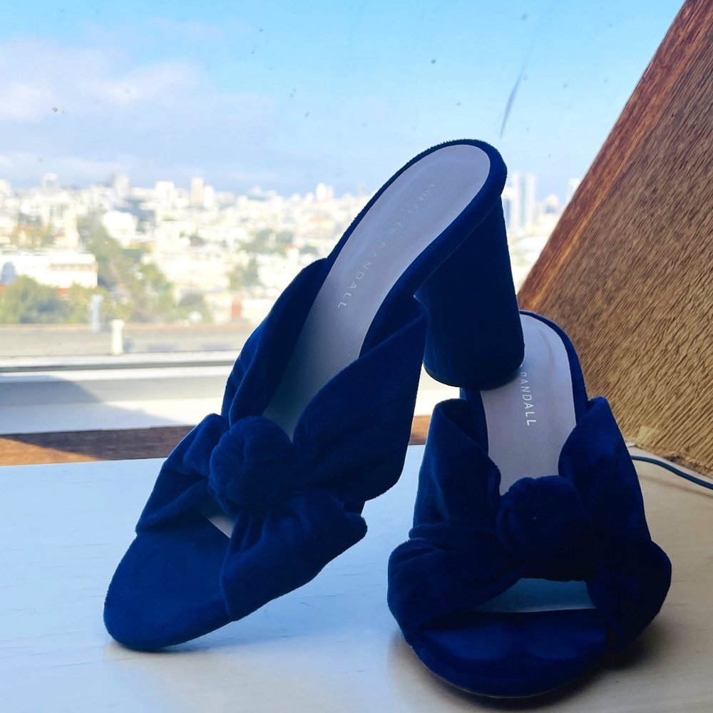 Coco Velvet Heel by Loeffler Randal